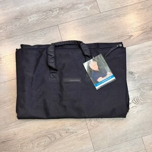 NWT Greg‎ Norman Black Hanging Convertible Garment Bag Travel Suitcase Luggage